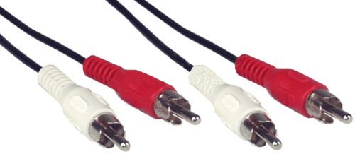 InLine 89931 Cinch Kabel, 2x Cinch, Stecker / Stecker, 10m von InLine