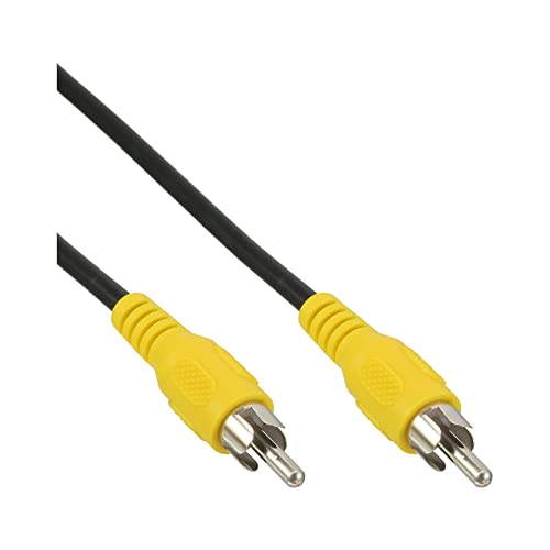 InLine 89937B Cinch Kabel, Video, 1x Cinch Stecker / Stecker, Steckerfarbe gelb, 0,5m InLine 89937B Cinch Kabel, Video, 1x Cinch Stecker / Stecker, Steckerfarbe gelb, 0,5m von InLine