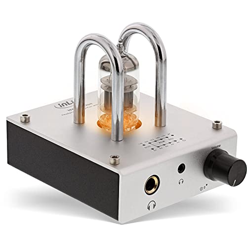 InLine 99206I AmpUSB, Hi-Res AUDIO HiFi DSD Kopfhörer-Röhrenverstärker, USB Digital Audio Konverter, 384kHz/32-Bit von InLine