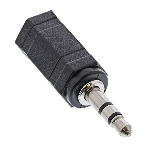 InLine 99309 Audio Adapter, 2,5mm Klinke Buchse an 3,5mm Stecker, Stereo von InLine