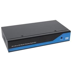 InLine Displayport zu HDMI 2x2 Videowand Splitter, 1 Eingänge auf 4 Ausgänge, 4K2K (57831I) von InLine