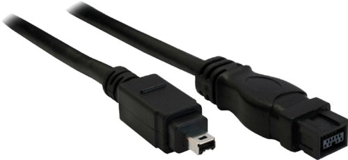 InLine FireWire Kabel 4pol/9pol Stecker/Stecker 1m schwarz von InLine