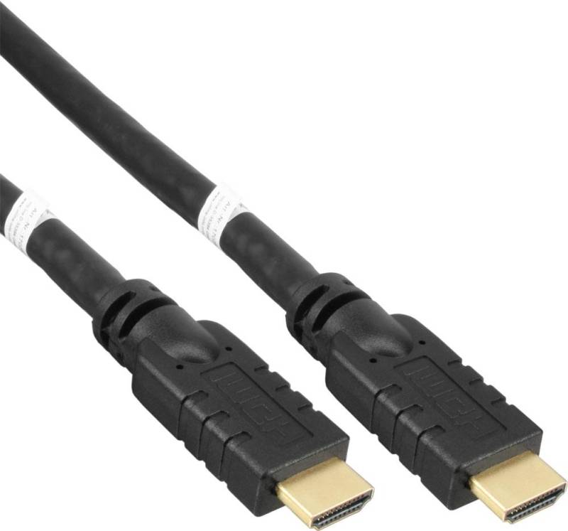 InLine HDMI/HDMI 40m - HDMI - HDMI - Männlich - Männlich - Gerade - Gerade (17040P) von InLine