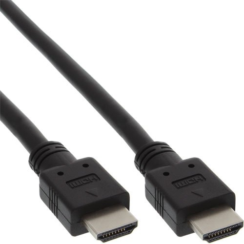 InLine HDMI-Kabel, schwarz, 2m von InLine