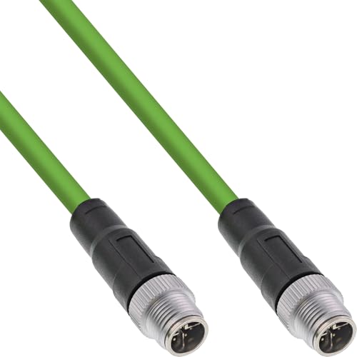 InLine Industrie Netzwerkkabel, M12 8-pin X-kodiert Stecker/Stecker, Cat.6A PUR, Ethernet M12 8-polig, 15m, 40515 InLine Industrie Netzwerkkabel, M12 8-pin X-kodiert Stecker/Stecker, Cat.6A PUR, Ethernet M12 8-polig, 15m, 40515 von InLine
