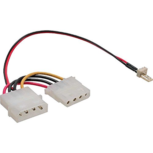 InLine Lüfter Adapterkabel - 3pol Lüfter an 4pol Netzteil 12V - 0,3m InLine Lüfter Adapterkabel - 3pol Lüfter an 4pol Netzteil 12V - 0,3m von InLine