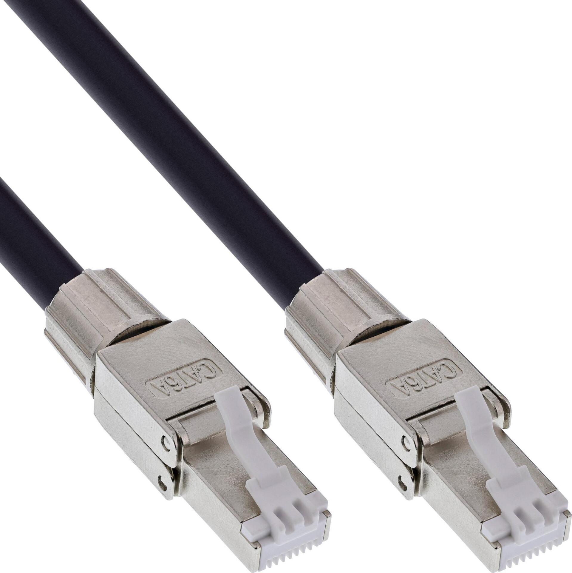 InLine Netzwerk-Kabeltrommel IP67 Outdoor PUR - Cat.6A S/FTP - 90m (78594A) von InLine
