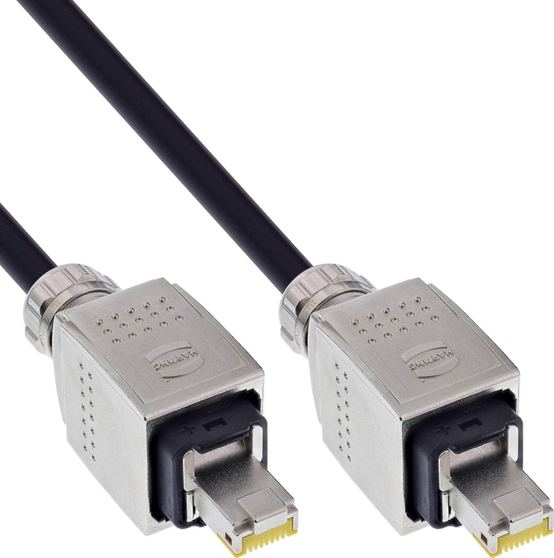 InLine Netzwerk-Kabeltrommel IP67 Outdoor PUR Harting - Cat.6A S/FTP - 90m (78594H) von InLine