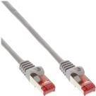 40er Bulk-Pack Patchkabel - S/FTP (PiMf) - Cat.6 - 250MHz - PVC - Kupfer - grau - 2m (B-76402) von InLine