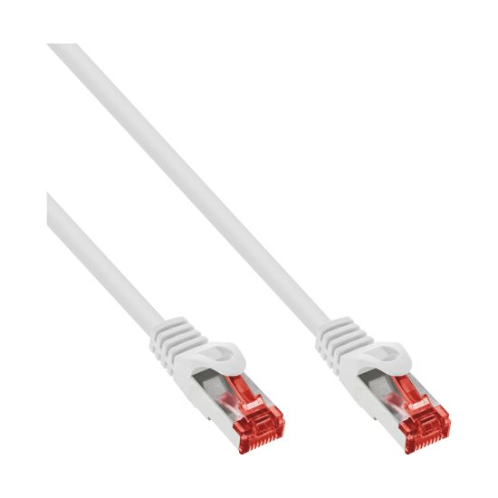 InLine Patchkabel S/FTP CAT.6, PIMF, 10m, weiß InLine Patchkabel S/FTP CAT.6, PIMF, 10m, weiß von InLine
