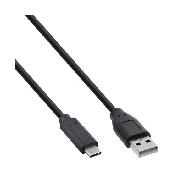 InLine USB 2.0 Kabel, Typ C Stecker an A Stecker, schwarz, 3m InLine USB 2.0 Kabel, Typ C Stecker an A Stecker, schwarz, 3m von InLine