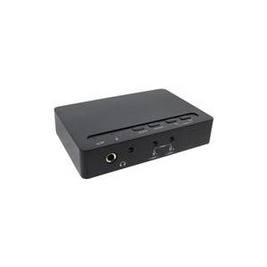 InLine USB SoundBox - Soundkarte - 16-Bit - 48 kHz - 7,1 - USB2.0 (66670B) von InLine