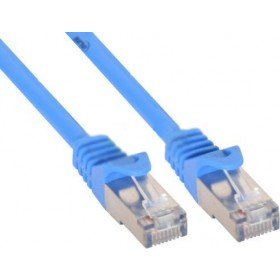 Inline Patchkabel - F/UTP - Cat.5e - Blau - 0,3m Inline Patchkabel - F/UTP - Cat.5e - Blau - 0,3m von InLine
