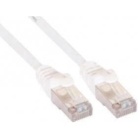 Inline Patchkabel - SF/UTP - Cat.5e - Weiß - 1m Inline Patchkabel - SF/UTP - Cat.5e - Weiß - 1m von InLine