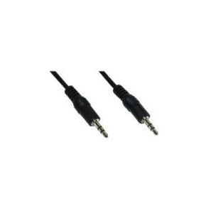 Klinke Kabel, InLine®, 3,5mm St/St, Stereo, 0,5m (99932D) von InLine