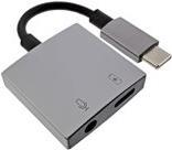 USB-C Audio Adapterkabel zu 3.5mm Buchse+ PD 30W (33054F) von InLine