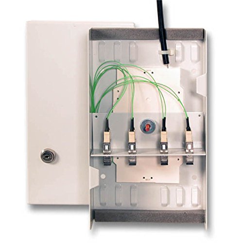 Spleißbox Kompakt Set von InS komplett bestückt Verschiedene Ausführungen (OM4, 6 x SC Duplex) von INS