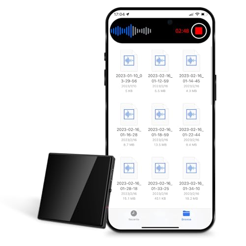 Voice Recorder 128GB, Aufnahmegerät, Audio Recorder für Vorlesung Interview Meeting Klasse Mini Voice Recorder Voice Recorder 128GB, Aufnahmegerät, Audio Recorder für Vorlesung Interview Meeting Klasse Mini Voice Recorder von InTessry
