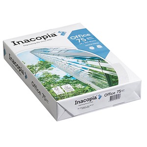 Inacopia Kopierpapier office DIN A4 75 g/qm 500 Blatt von Inacopia