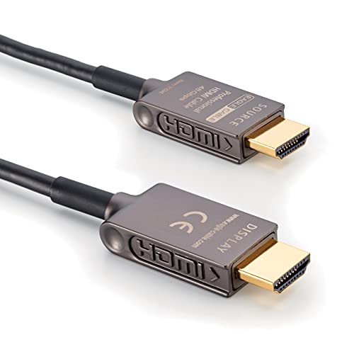 Eagle Cable by INAKUSTIK – 313245001 - Deluxe Ultra High Speed HDMI 2.1 Kabel | 1m | 48 Gbps | Lichtwellenleiter | UHD 10K@120Hz | professionelles Heimkino & Gaming | HDR10+ | eARC (Audio-Rückkanal) von Inakustik