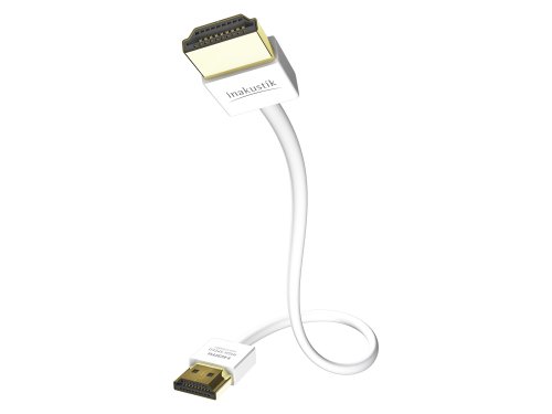 In-akustik 4246105 HDMI-Kabel Weiß von Inakustik