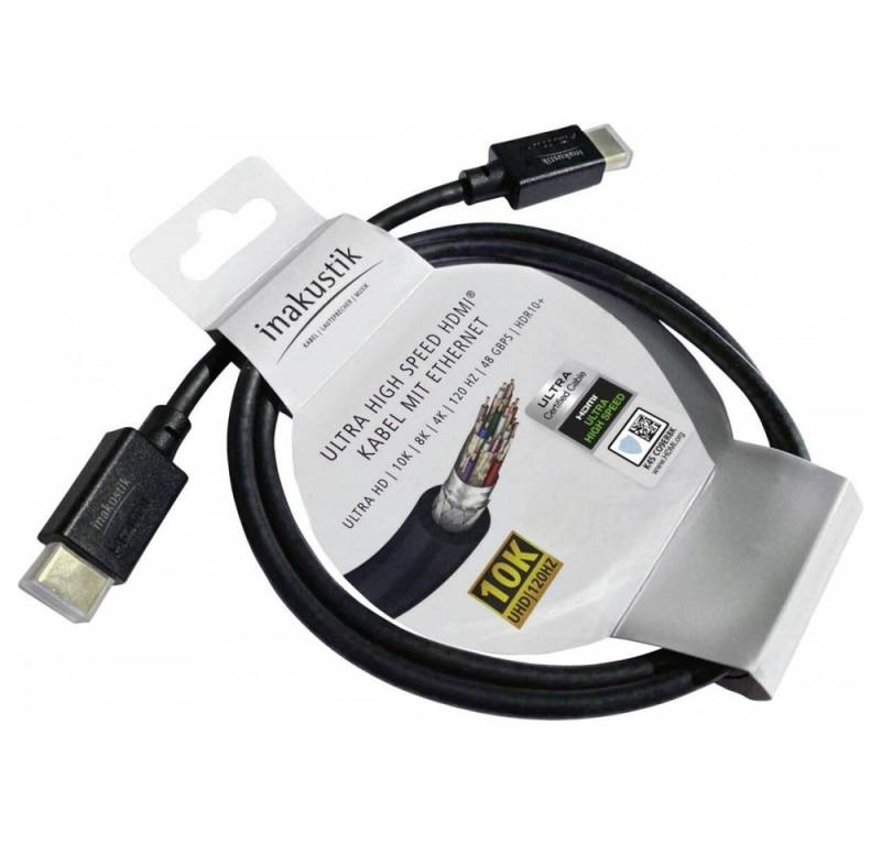 Inakustik Inakustik HDMI 2.1 Kabel 2,0 m Ultra High-Speed Elektro-Kabel, HDMI, HDMI, Ultra High-Speed HDMI 2.1 von Inakustik