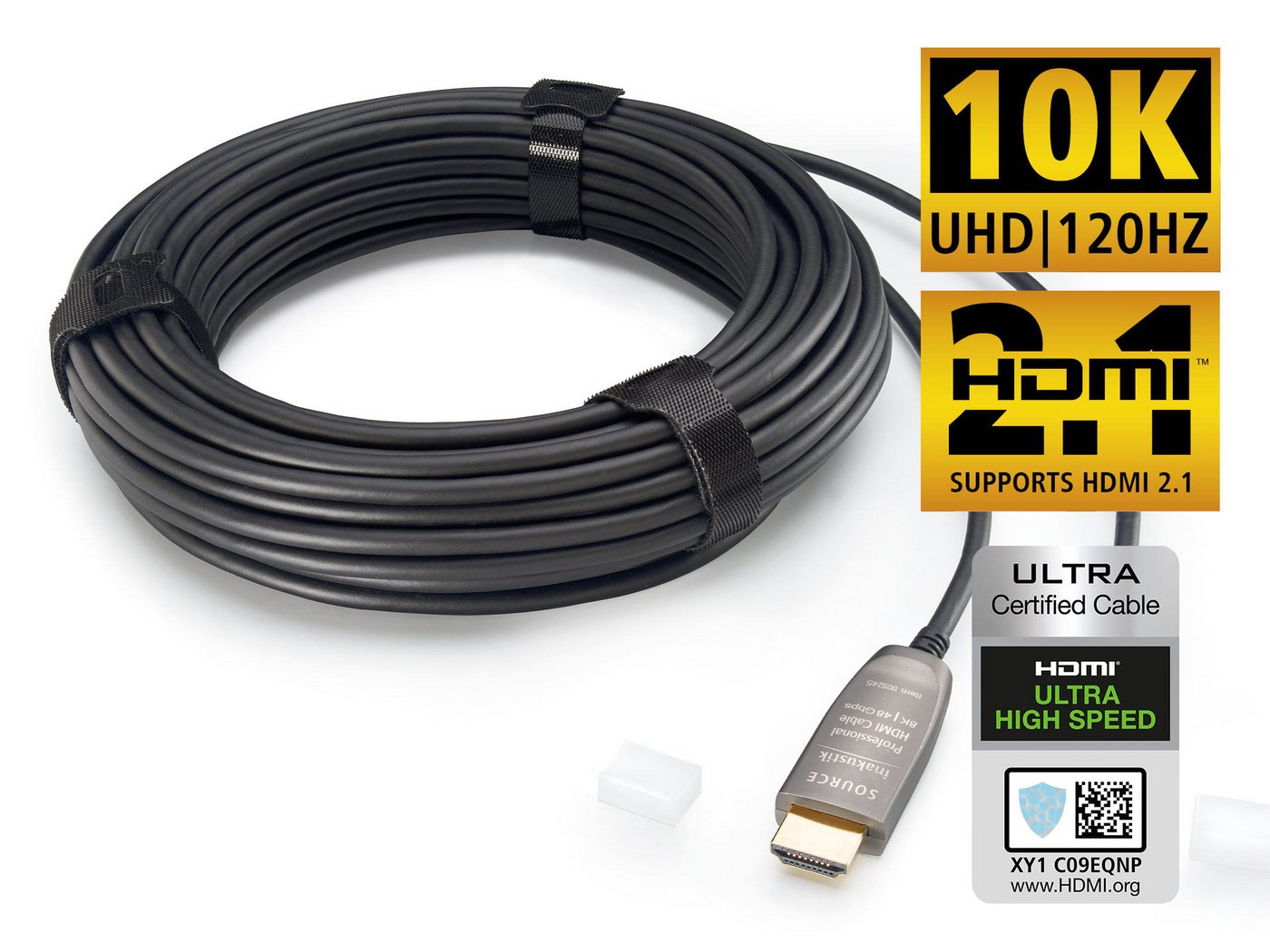 Inakustik Profi HDMI 2.1 LWL Kabel HDMI-Kabel, (800 cm) von Inakustik