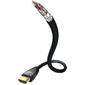 inakustik – 003245100 – Star Standard HDMI 2.0b Kabel mit Ethernet | Für die Übertragung von Ultra HD Signalen | 10,0m in Schwarz | 2160p - 4K 25/30Hz - Audio Return Channel - HD-Audio von Inakustik