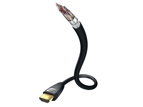 inakustik – 00324515 – Star High Speed HDMI 2.0b Kabel mit Ethernet | Für die Übertragung von Ultra HD Signalen | 1,5m in Schwarz | 2160p - 4K@50/60Hz - Audio Return Channel - HDR-Support - HD Audio von Inakustik