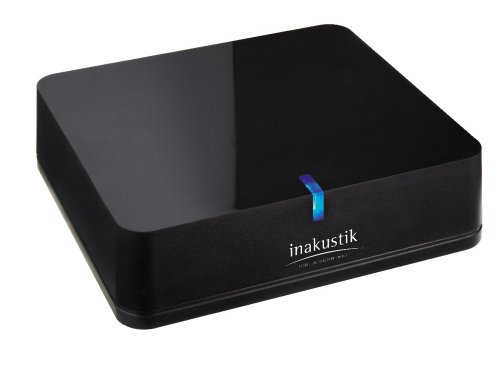 inakustik – 00415003 – Bluetooth Audio Receiver | Für die kabellose Musikwiedergabe vom Smartphone / Tablet über die HiFi Anlage | 1 Stk | Dank aptX-Technologie in CD-Qualität - Inkl. optischem Ausgang von Inakustik