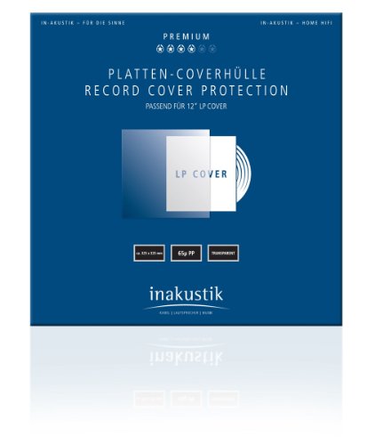 inakustik – 004528006 – Premium Platten-Coverhüllen | Schützen das Original-Plattencover vor Schmutz und Kratzern | 50er Set | 325mm x 325mm - aus strapazierfähigen Polypropylen - 65µ HDPE - 12" LP Cover inakustik – 004528006 – Premium Platten-Coverhüllen | Schützen das Original-Plattencover vor Schmutz und Kratzern | 50er Set | 325mm x 325mm - aus strapazierfähigen Polypropylen - 65µ HDPE - 12" LP Cover von Inakustik