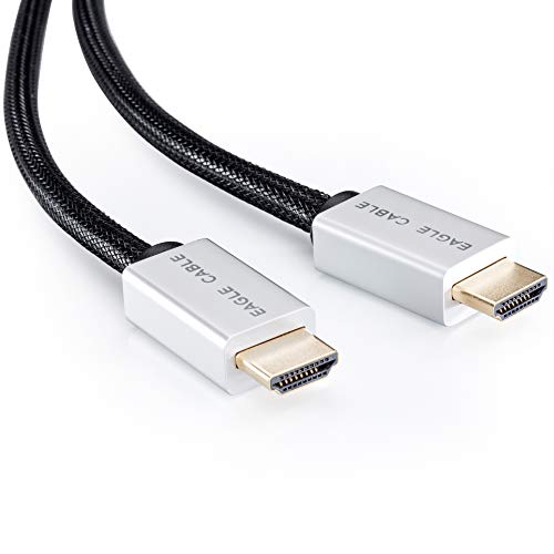 inakustik – 10012007 – Deluxe High Speed HDMI 2.0b Kabel mit Ethernet | überträgt Ultra HD Signale | 0,75m in Schwarz | 2160p - 4K@50/60Hz - ARC - HDR-Support - HD Audio von Inakustik