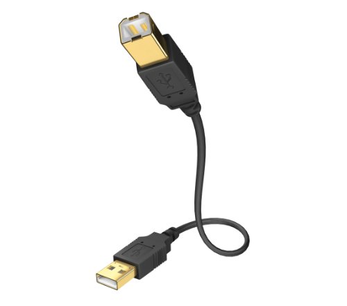 inakustik Premium High Speed USB 2.0 Kabel (USB 2.0A - B, 1m) von Inakustik