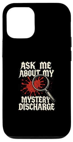 Ask Me About My Mystery Discharge Women's Peinlich Hülle für iPhone 12/12 Pro Ask Me About My Mystery Discharge Women's Peinlich Hülle für iPhone 12/12 Pro von Inappropriate Humor Co.