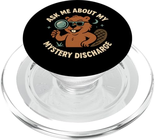 Ask Me About My Mystery Discharge Women's Peinlich PopSockets PopGrip für MagSafe Ask Me About My Mystery Discharge Women's Peinlich PopSockets PopGrip für MagSafe von Inappropriate Humor Co.
