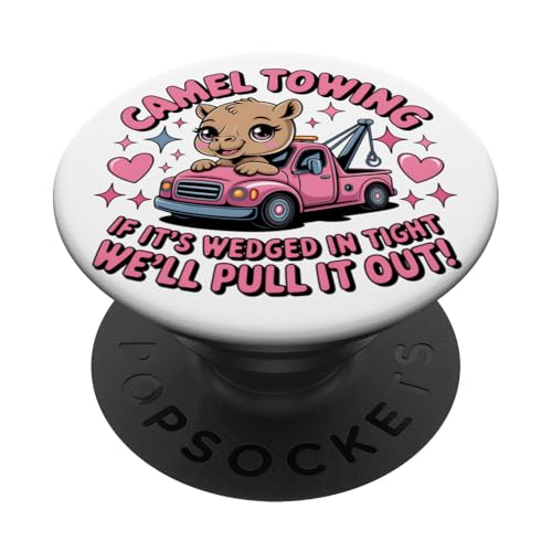 Camel Towing Vulgar Raunchy Lustiges Kamelschleppen für Herren PopSockets Klebender PopGrip Camel Towing Vulgar Raunchy Lustiges Kamelschleppen für Herren PopSockets Klebender PopGrip von Inappropriate Humor Co.