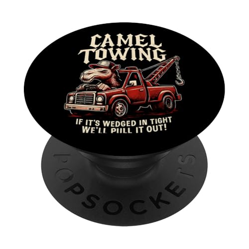Camel Towing Vulgar Raunchy Lustiges Kamelschleppen für Herren PopSockets Klebender PopGrip Camel Towing Vulgar Raunchy Lustiges Kamelschleppen für Herren PopSockets Klebender PopGrip von Inappropriate Humor Co.