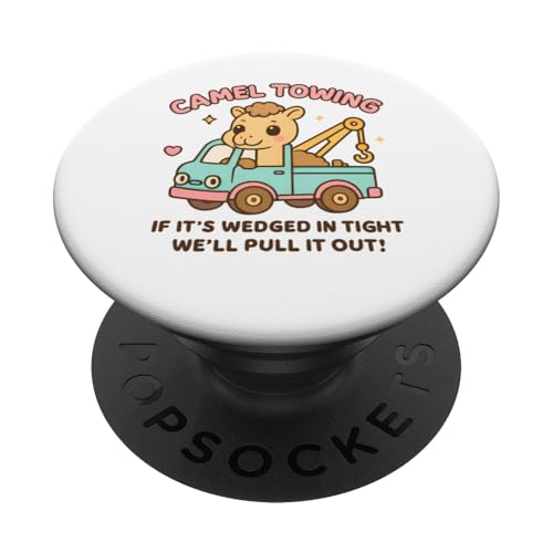 Camel Towing Vulgar Raunchy Lustiges Kamelschleppen für Herren PopSockets Klebender PopGrip Camel Towing Vulgar Raunchy Lustiges Kamelschleppen für Herren PopSockets Klebender PopGrip von Inappropriate Humor Co.