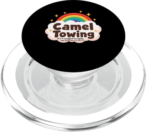 Camel Towing Vulgar Raunchy Lustiges Kamelschleppen für Herren PopSockets PopGrip für MagSafe Camel Towing Vulgar Raunchy Lustiges Kamelschleppen für Herren PopSockets PopGrip für MagSafe von Inappropriate Humor Co.