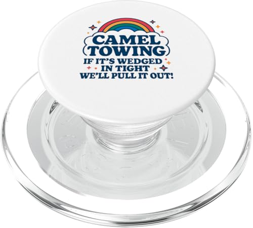 Camel Towing Vulgar Raunchy Lustiges Kamelschleppen für Herren PopSockets PopGrip für MagSafe Camel Towing Vulgar Raunchy Lustiges Kamelschleppen für Herren PopSockets PopGrip für MagSafe von Inappropriate Humor Co.