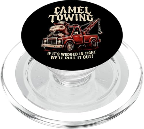 Camel Towing Vulgar Raunchy Lustiges Kamelschleppen für Herren PopSockets PopGrip für MagSafe Camel Towing Vulgar Raunchy Lustiges Kamelschleppen für Herren PopSockets PopGrip für MagSafe von Inappropriate Humor Co.