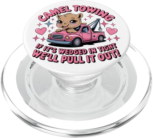 Camel Towing Vulgar Raunchy Lustiges Kamelschleppen für Herren PopSockets PopGrip für MagSafe Camel Towing Vulgar Raunchy Lustiges Kamelschleppen für Herren PopSockets PopGrip für MagSafe von Inappropriate Humor Co.