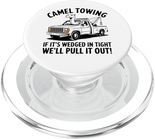 Camel Towing Vulgar Raunchy Lustiges Kamelschleppen für Herren PopSockets PopGrip für MagSafe Camel Towing Vulgar Raunchy Lustiges Kamelschleppen für Herren PopSockets PopGrip für MagSafe von Inappropriate Humor Co.