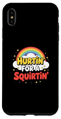 Hurtin' For A Squirtin' Damen Erwachsene Vulgar Raunchy Hülle für iPhone XS Max Hurtin' For A Squirtin' Damen Erwachsene Vulgar Raunchy Hülle für iPhone XS Max von Inappropriate Humor Co.