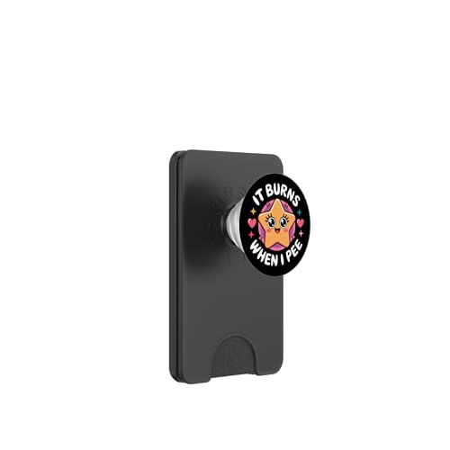 It Burns When I Pee Funny Sarcastic Raunchy Peinlich PopSockets PopWallet für MagSafe It Burns When I Pee Funny Sarcastic Raunchy Peinlich PopSockets PopWallet für MagSafe von Inappropriate Humor Co.