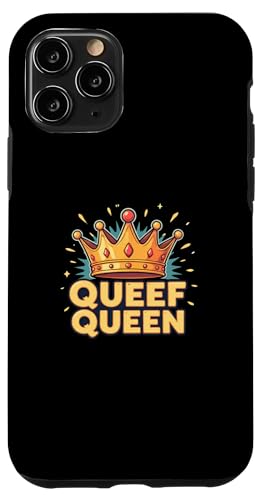 Queef Queen Damen Vulgar Crazy Peinlich Raunchy Hülle für iPhone 11 Pro Queef Queen Damen Vulgar Crazy Peinlich Raunchy Hülle für iPhone 11 Pro von Inappropriate Humor Co.