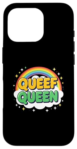 Queef Queen Damen Vulgar Crazy Peinlich Raunchy Hülle für iPhone 16 Pro Queef Queen Damen Vulgar Crazy Peinlich Raunchy Hülle für iPhone 16 Pro von Inappropriate Humor Co.
