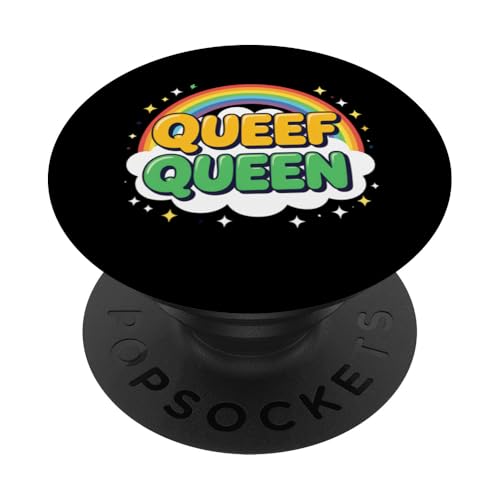 Queef Queen Damen Vulgar Crazy Peinlich Raunchy PopSockets Klebender PopGrip Queef Queen Damen Vulgar Crazy Peinlich Raunchy PopSockets Klebender PopGrip von Inappropriate Humor Co.