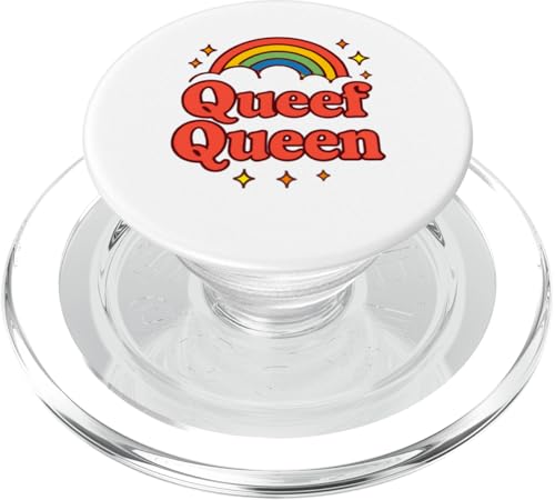 Queef Queen Damen Vulgar Crazy Peinlich Raunchy PopSockets PopGrip für MagSafe Queef Queen Damen Vulgar Crazy Peinlich Raunchy PopSockets PopGrip für MagSafe von Inappropriate Humor Co.