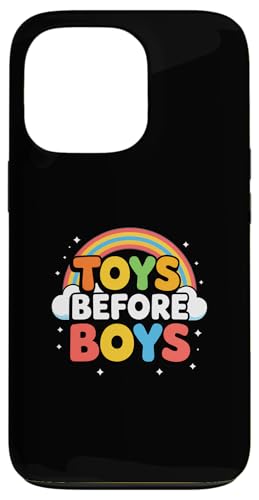 Toys Before Boys Raunchy Vulgar Damen Peinlich Hülle für iPhone 13 Pro Toys Before Boys Raunchy Vulgar Damen Peinlich Hülle für iPhone 13 Pro von Inappropriate Humor Co.